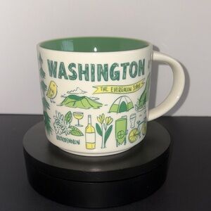Starbucks Washington Mug 2022 Been There Series Across The Globe Collection